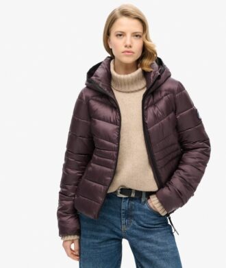 Fuji Hooded Quilted Padded Jacket