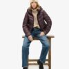 Fuji Hooded Quilted Padded Jacket