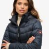 Fuji Hooded Quilted Padded Jacket Fuji Hooded Quilted Padded Jacket