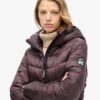 Fuji Hooded Quilted Padded Jacket