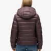 Fuji Hooded Quilted Padded Jacket