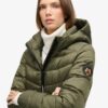 Fuji Mid gewatteerde jas met capuchon Fuji Mid gewatteerde jas met capuchon
