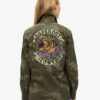 Geborduurde militaire veldjas Geborduurde militaire veldjas