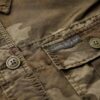 Geborduurde militaire veldjas Geborduurde militaire veldjas
