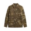 Geborduurde militaire veldjas Geborduurde militaire veldjas
