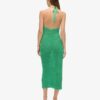 Gehaakte halter maxi-jurk Gehaakte halter maxi-jurk