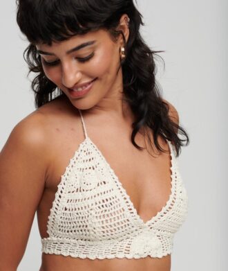 Gehaakte halterbralette