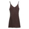Gehaakte mini-cami-jurk Gehaakte mini-cami-jurk