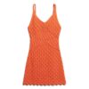 Gehaakte mini-cami-jurk