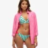 Gestreepte cheeky bikinibroek