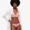 Gestreepte cheeky bikinibroek