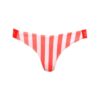 Gestreepte cheeky bikinibroek