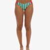Gestreepte cheeky bikinibroek