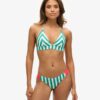 Gestreepte cheeky bikinibroek
