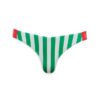 Gestreepte cheeky bikinibroek