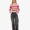 Gestreepte cropped coltrui