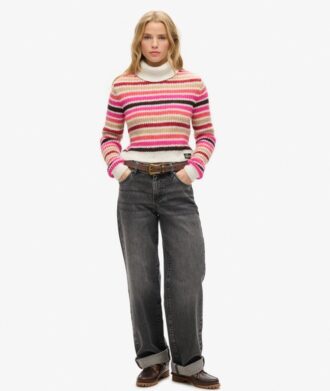 Gestreepte cropped coltrui
