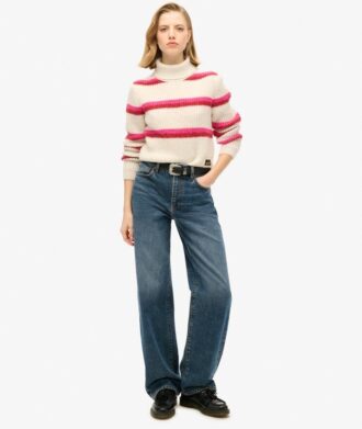 Gestreepte cropped coltrui