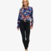 Getailleerd 70s-overhemd met print Getailleerd 70s-overhemd met print