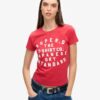 Getailleerd T-shirt met puffprint Getailleerd T-shirt met puffprint