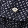 Geweven crop top met lange mouwen