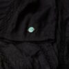 Geweven kanten blouse met lange mouwen