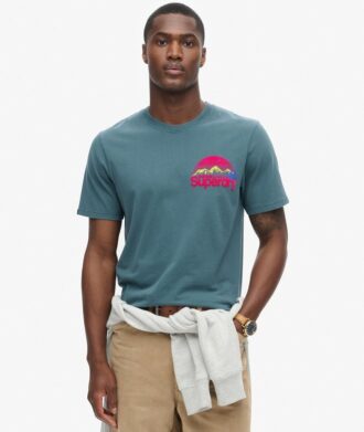 Great Outdoor T-shirt met afbeelding op de borst