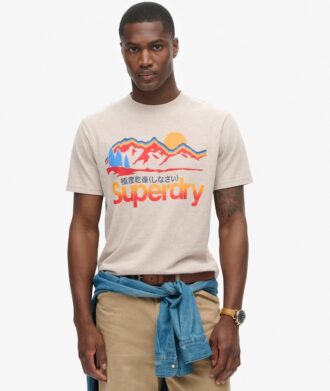 Great Outdoors T-shirt met print