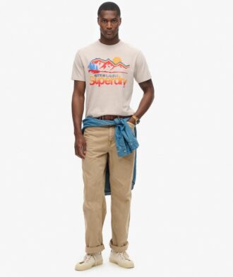Great Outdoors T-shirt met print