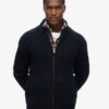Grof gebreid vest met ritssluiting Grof gebreid vest met ritssluiting