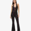 Halterjumpsuit met pailletten Halterjumpsuit met pailletten