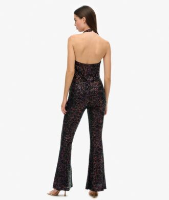 Halterjumpsuit met pailletten Halterjumpsuit met pailletten