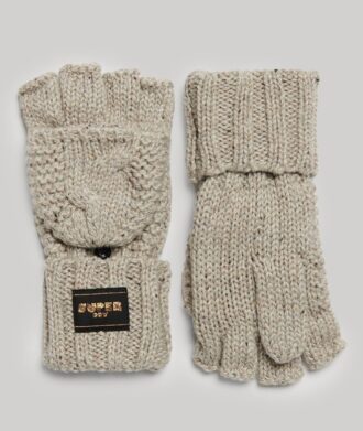 Handschoenen met kabelpatroon