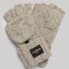 Handschoenen met kabelpatroon