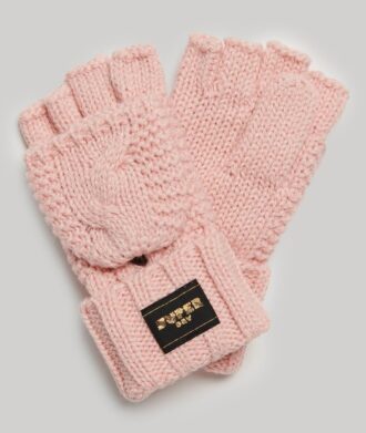 Handschoenen met kabelpatroon