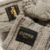 Handschoenen met kabelpatroon
