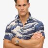 Hawaiiaans overhemd met korte mouwen Hawaiiaans overhemd met korte mouwen