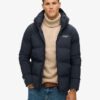 Hooded boxy Puffer jas