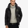 Hooded boxy Puffer jas