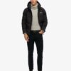 Hooded boxy Puffer jas