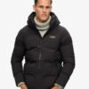 Hooded boxy Puffer jas