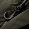 Hooded lange gewatteerde jas met capuchon Hooded lange gewatteerde jas met capuchon