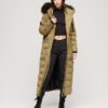 Hooded parka met capuchon van imitatiebont Hooded parka met capuchon van imitatiebont