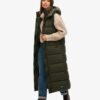 Hooded Ripstop Longline Gilet Hooded Ripstop Longline Gilet