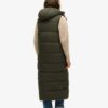 Hooded Ripstop Longline Gilet Hooded Ripstop Longline Gilet