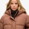 Hooded sportieve Puffer-bomberjas