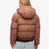 Hooded sportieve Puffer-bomberjas