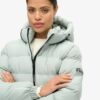 Hooded sportieve Puffer-jas