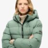 Hooded sportieve Puffer-jas