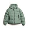 Hooded sportieve Puffer-jas
